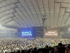 BUMP OF CHICKEN Sphery Rendezvous 東京ドーム B20ブロック