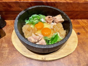 侘家古暦堂の親子丼