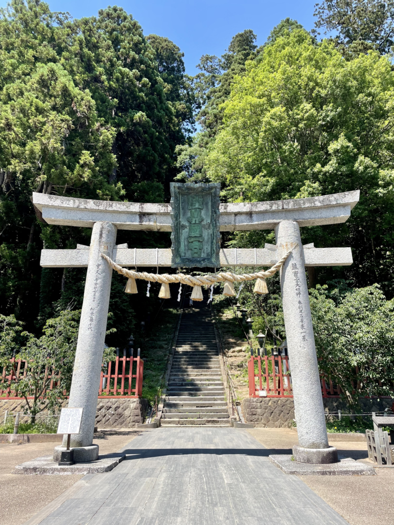 鹽竈神社表参道入口