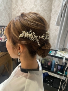 洋装ヘアスタイル
